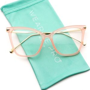 WearMe Pro - New elegant oversized clear glasses